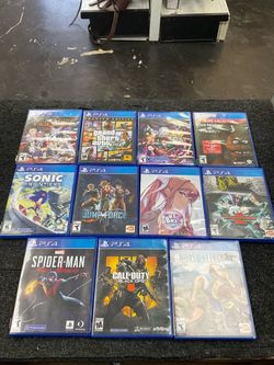 PS4 games