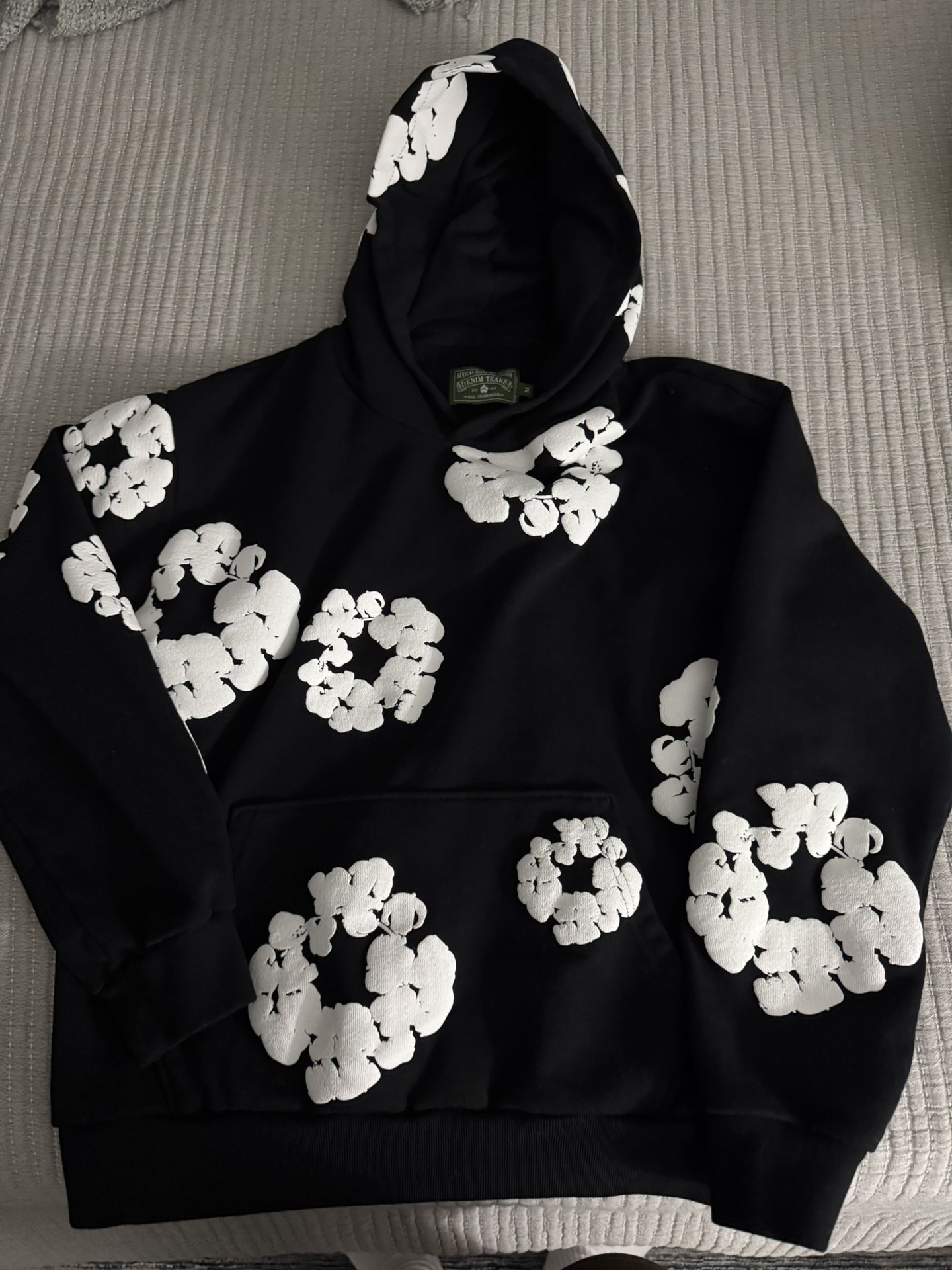 Black Denim Tears Hoodie