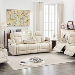 Power Recliner Power Headrest Wireless Charger And More 