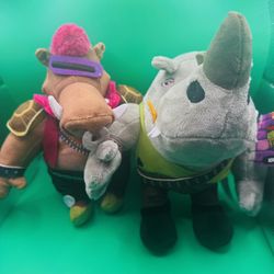  Teenage Mutant Ninja Turtle Mayhem Movie 8" Plushies 