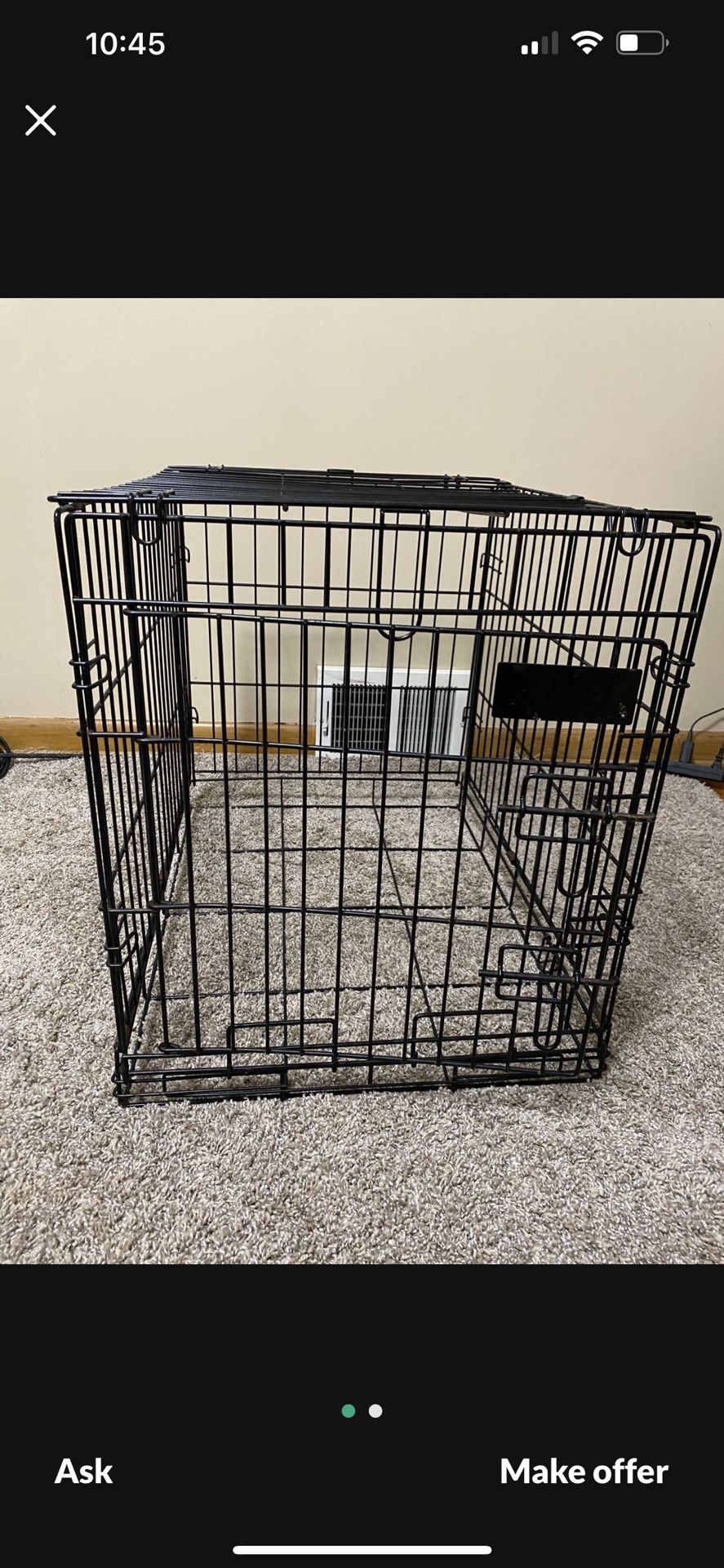 Small Dog Crate 