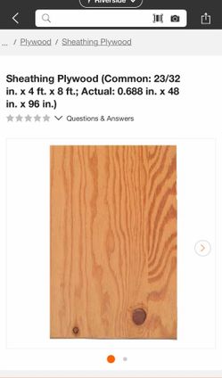 plywood