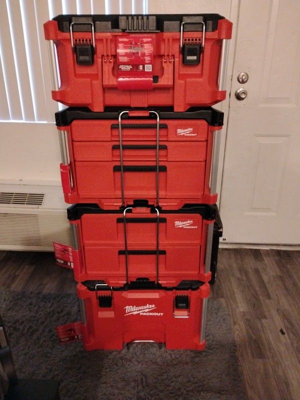 Milwawkee Pack out Tool Box's