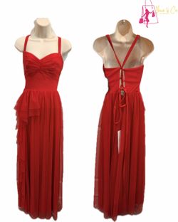 Red Maxi Dress (S) New
