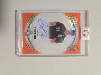 Grant Taylor Topps Certified Autograph RC Baseball Card