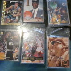 Baseball And Football Cards