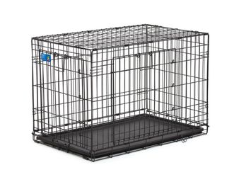 36” Double door Folding dog crate 