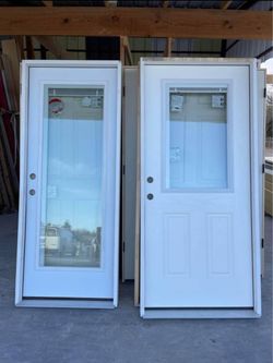 Exterior Doors with Glass Inserts