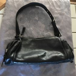 Enzo Angiolini Black Leather Small Purse