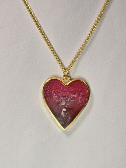 Red Pendant Necklace