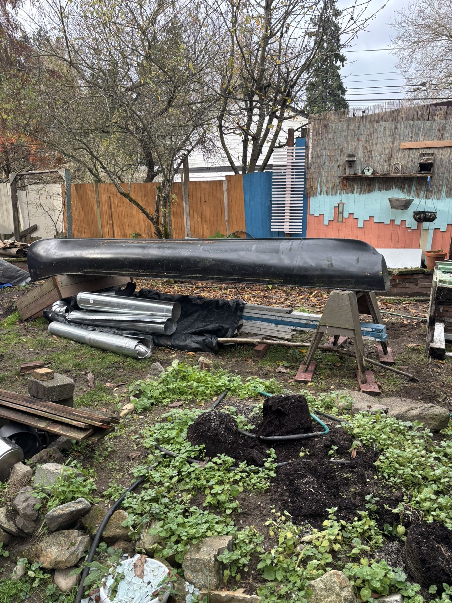 17 Foot Dutchman Canoe Trimaran With 2 24V Motors