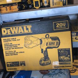 Dewalt dce350m2 dieless cable crimping tool kit new arrivals