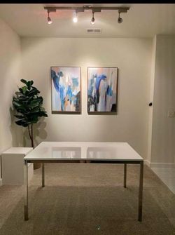 Dining Table - Gloss White