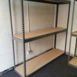 Industrial Shelving 72 in W x 18 in D Warehouse Garage Storage Rack