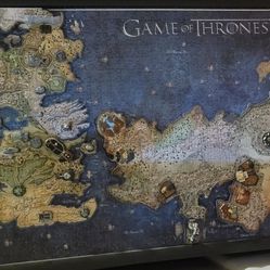 Game of Thrones Puzzle Map