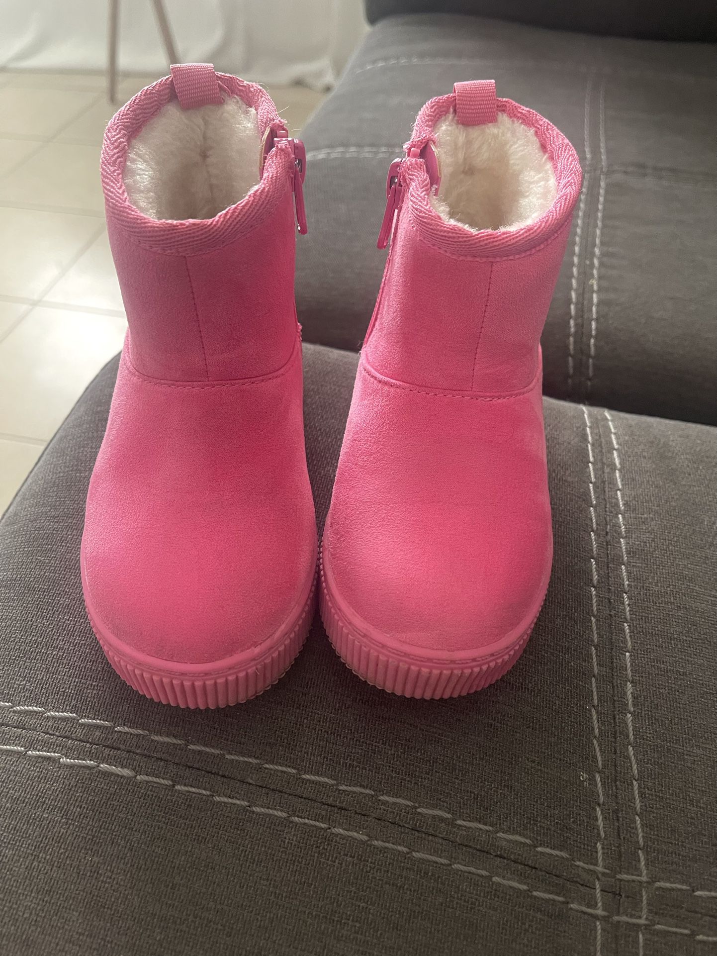 Toddler Pink Winter Boots