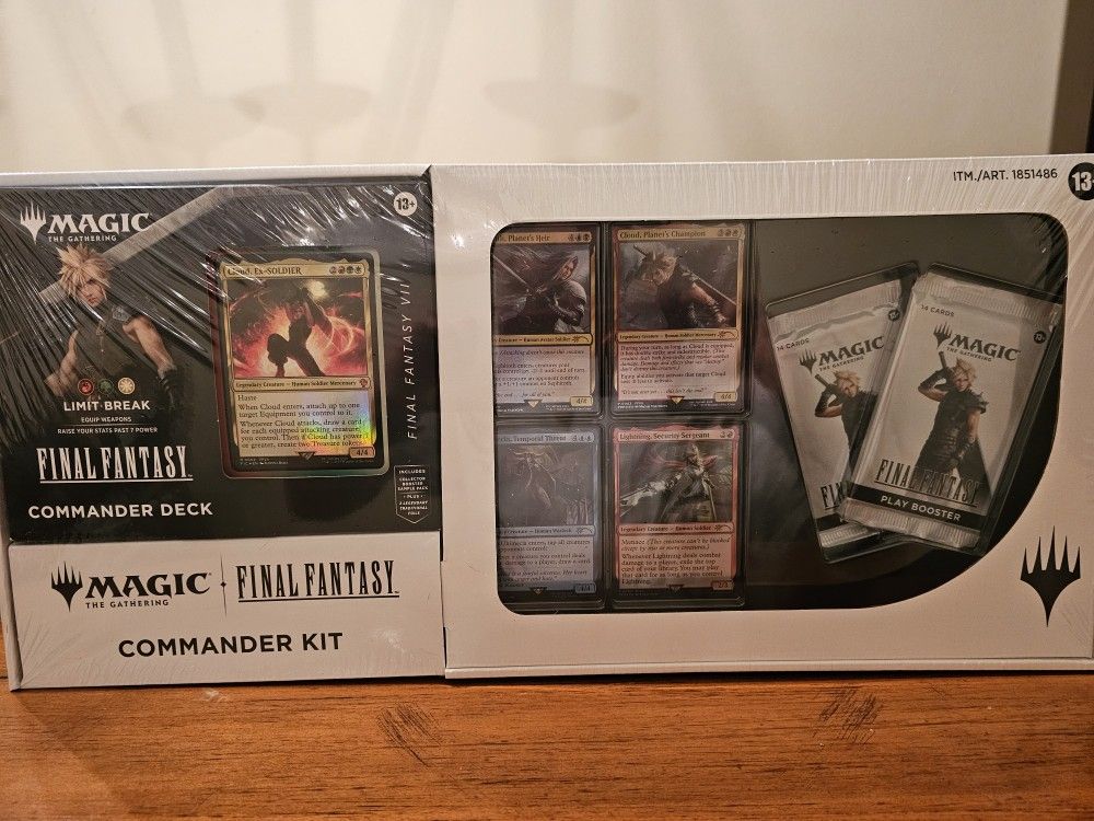 Sealed MTG Final Fantasy Commander Kit