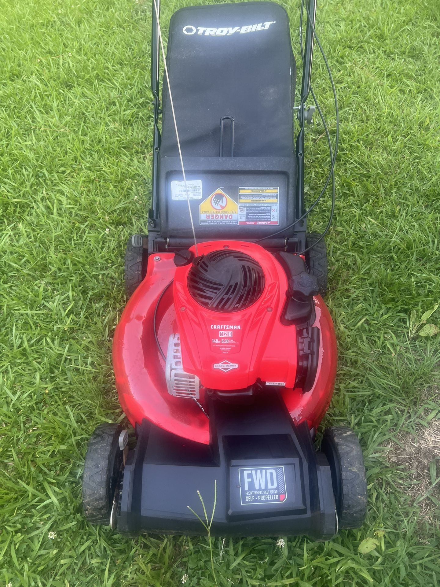 Craftsman lawnmower Self Propelled