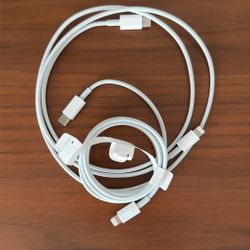 🔋 2-Pack USB-C to Lightning Cables – Fast Charge for iPhone