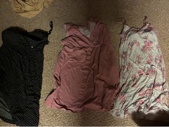 3 Maternity/Nursing Nightgowns Size S