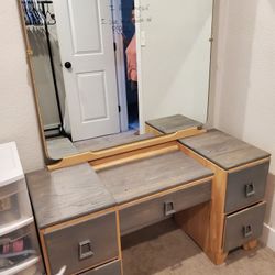 Antique Vanity, Solid Wood