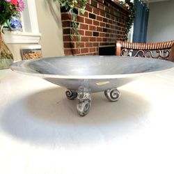 Aluminum,Fruit Bowl,  Candy Dish, Muffin Display, Decor, Boho, Bowl, Tray, Display