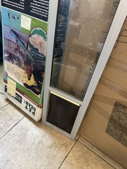 Dog Ramp And Doggie Door