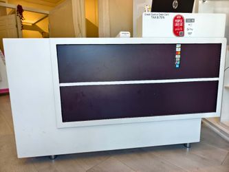 Beautiful Salon &Spa reception desk with drawer & Storage