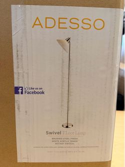 Adesso Swivel Floor Lamp