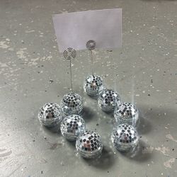 Disco Balls For Party/ Wedding/retail Number/info/details Display