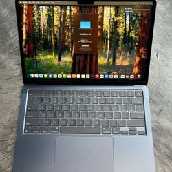 Apple Macbook Air 13.6" M2 8C Chip 8GB RAM 256GB SSD Midnight Blue A2681 2022 Model 14 CYCLES 🔁