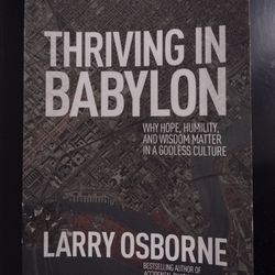 Thriving in Babylon (Larry Osborne)