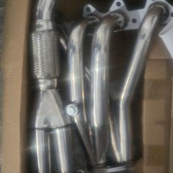 2002-2004 stainless brand new exhaust everything.