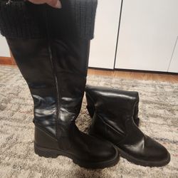 Black Tall Boots