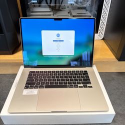 💻 Apple MacBook Air 15" M3 (8-Core) – 8GB / 512GB – Starlight (Open Box)