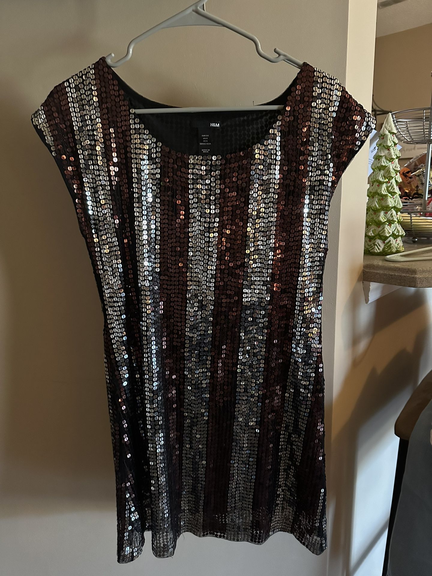 H & M Sequin Dress Size 4