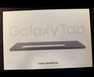 Samsung Galaxy Tab S10 FE 5G 10.9” Verizon - New with box, Smigen Case