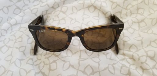 RayBan folding sunglasses polarized