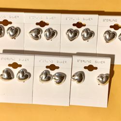 Sterling Silver Stud Earrings