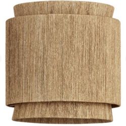 Light Lamp Chandelier Jute Natural Fiber