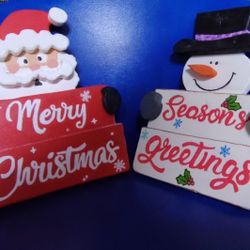Handmade Handpainted Christmas Decorations