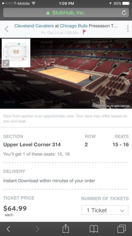 Bulls vs CAVS 10/14/16
