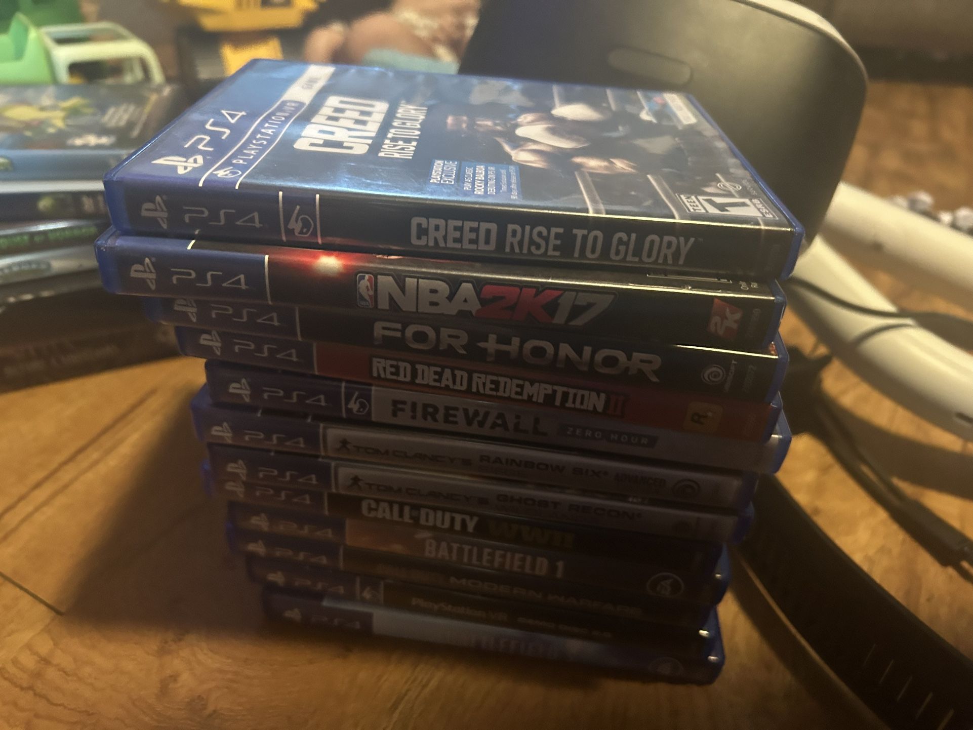 PS4 Games And PS4 Vr