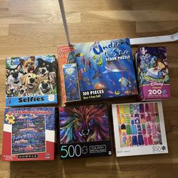 Puzzles! $6 Each Or All For $35