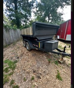 6x8 hydraulic dump trailer