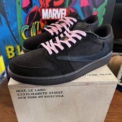 Jordan 1 Retro x Travis Scott // Velvet Brown - 9.5M 