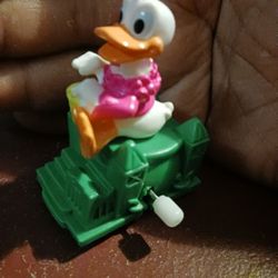 Burger King  Donald Duck Surprise Parade Wind Up Toy Disney 1991