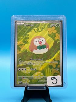 Pokémon Rowlet 090/088 - Illustration Rare (Perfect Order).-. NM
