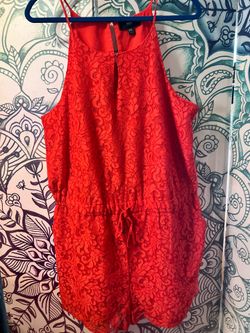 Women’s XXL Massimo orange romper