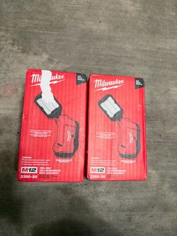 Milwaukee M12 Rover Flood Light 2350-20 – Lot of 2 $60 each